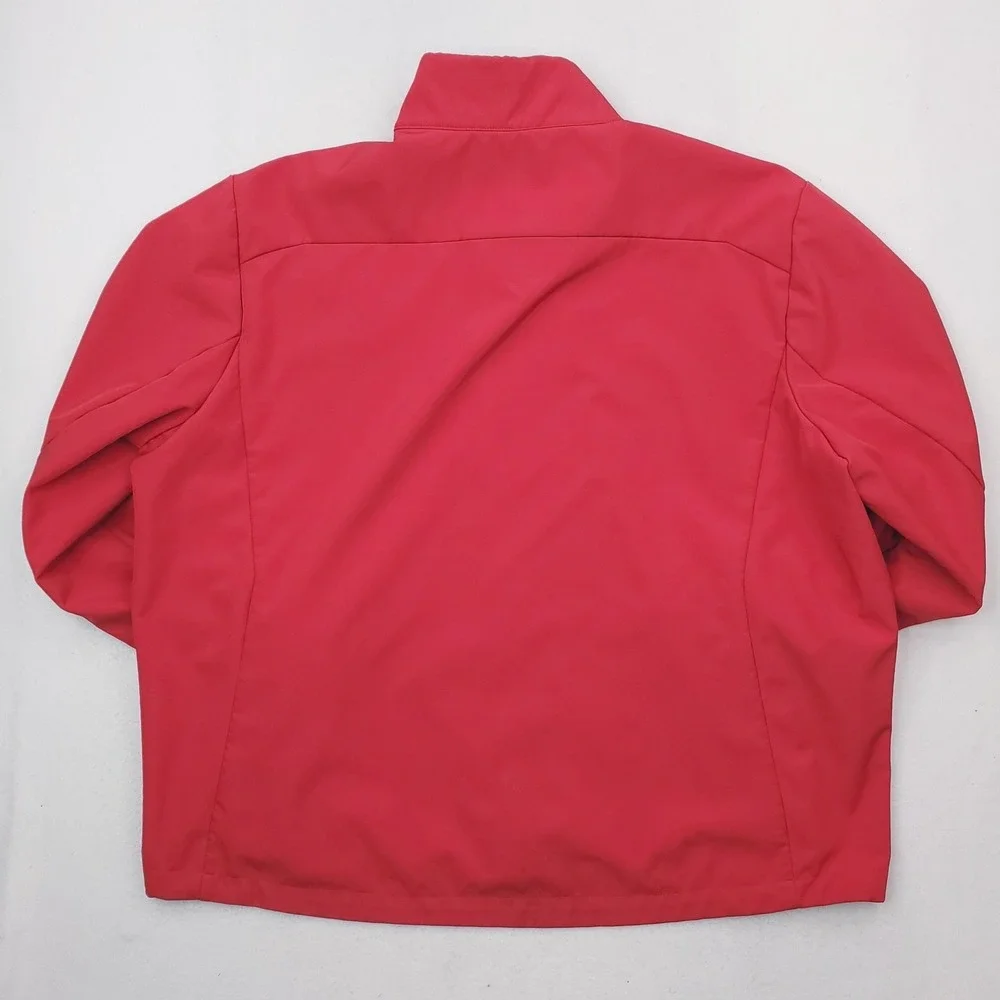 Chick-fil-A Jacket Mens 3XL Red Softshell Breathable Water Wind Resistant